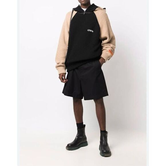 Heron Preston Reverse CTNMB Knit Hoodie - Picture 6 of 15